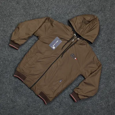 2 in 1 Tommy Mercedes Jacket - Coffee